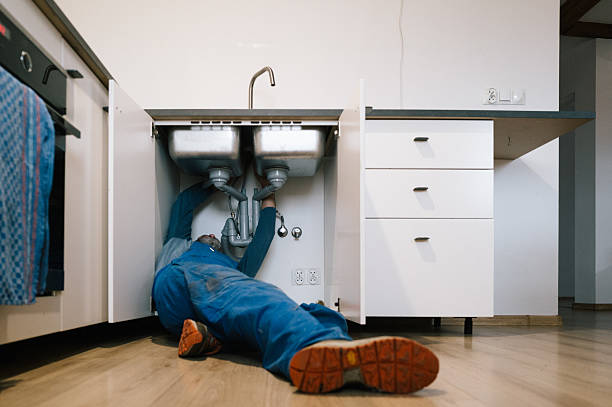 Professional Pipe Repair technician working in Angier, NC